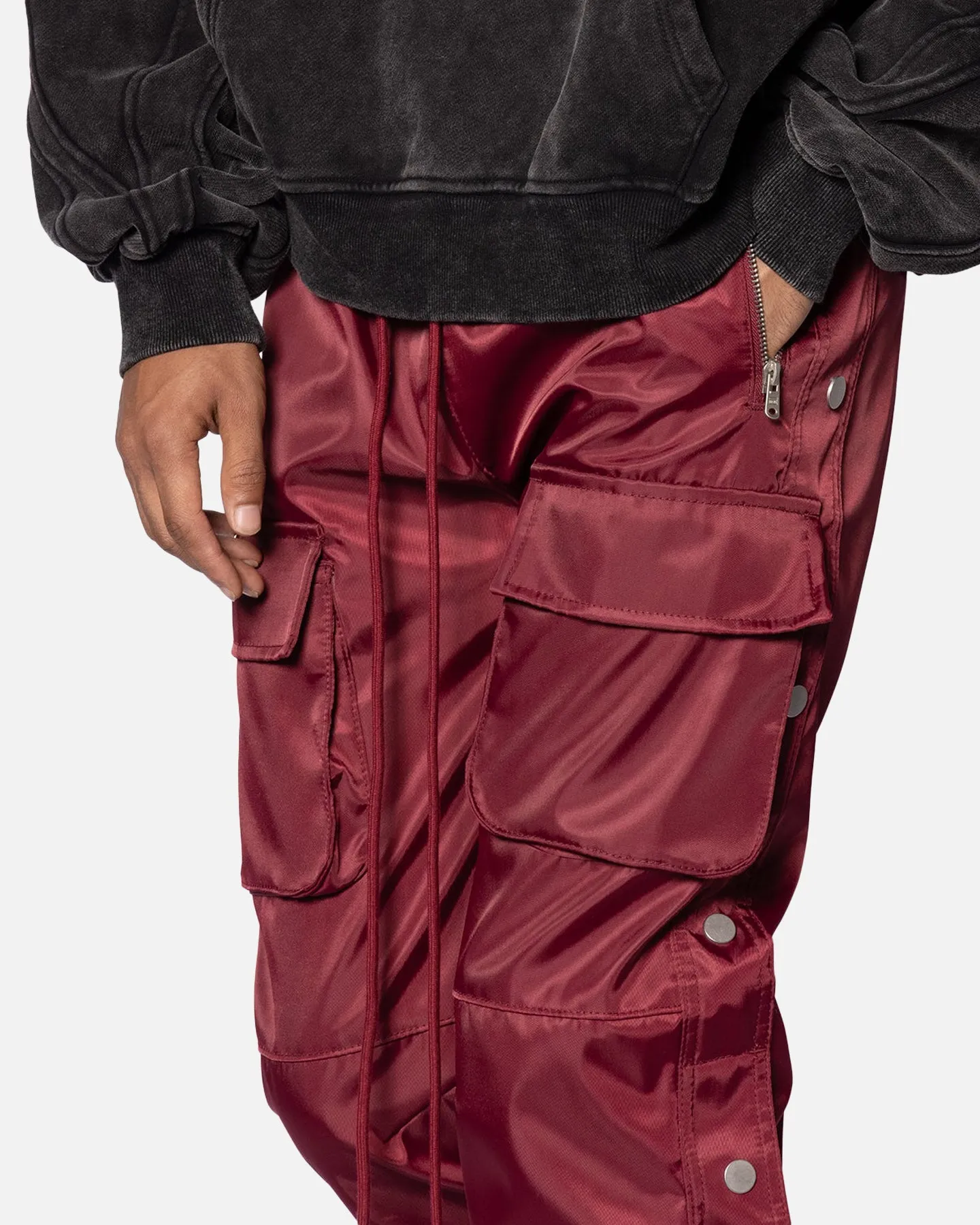 MNML Snap Front Cargo Pants Red sold by Culture Kings product image thumbnail 5