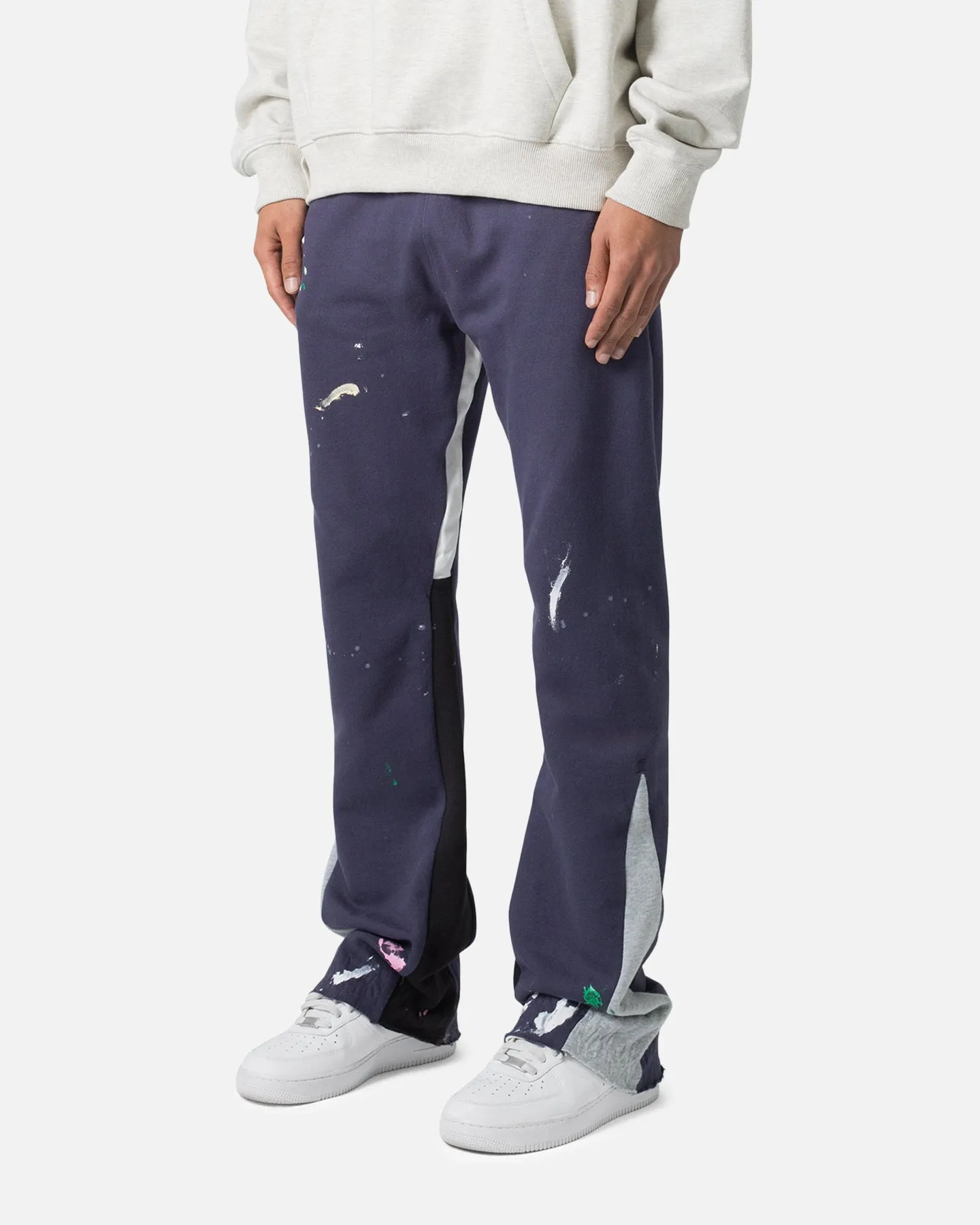 MNML Contrast Bootcut Sweatpants Vintage Navy sold by Culture Kings product image thumbnail 2