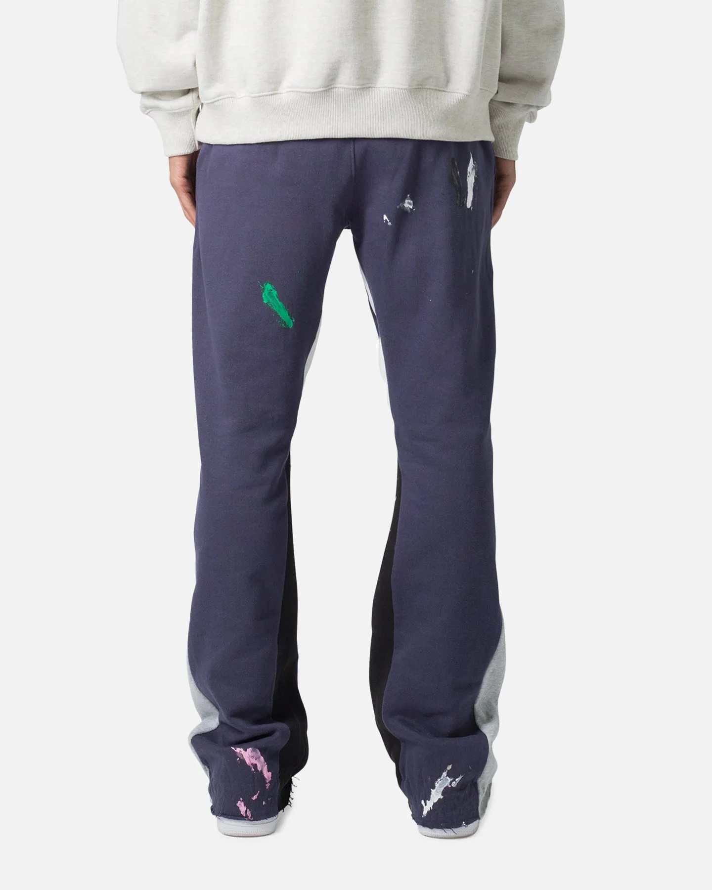 MNML Contrast Bootcut Sweatpants Vintage Navy sold by Culture Kings product image thumbnail 4