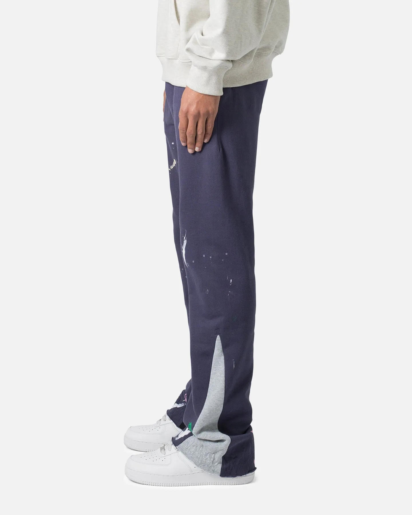 MNML Contrast Bootcut Sweatpants Vintage Navy sold by Culture Kings product image thumbnail 3