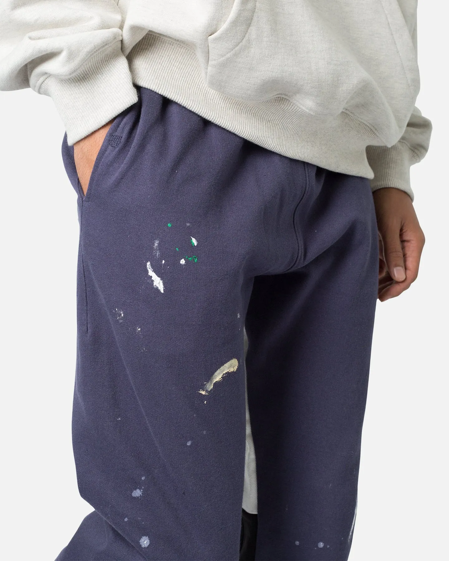 MNML Contrast Bootcut Sweatpants Vintage Navy sold by Culture Kings product image thumbnail 5