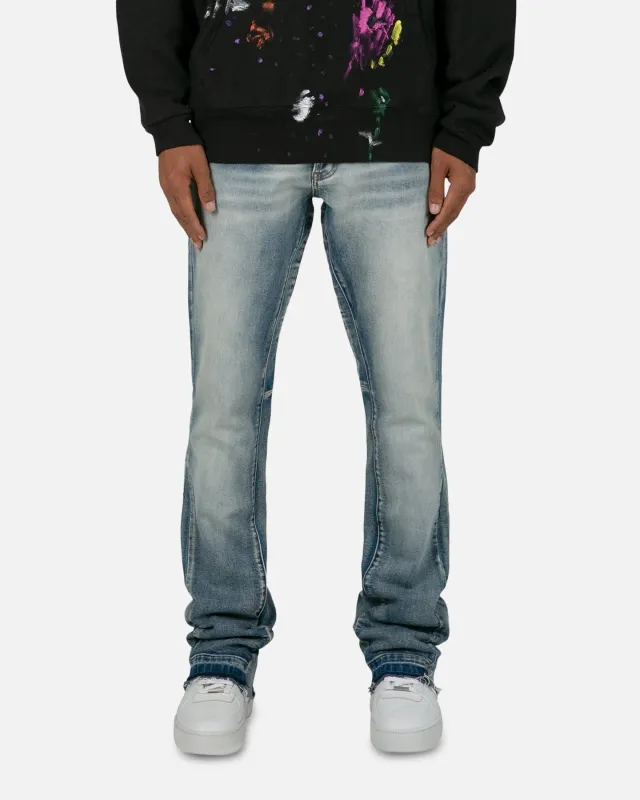 MNML B484 Flare Denim Jeans Blue sold by Culture Kings
