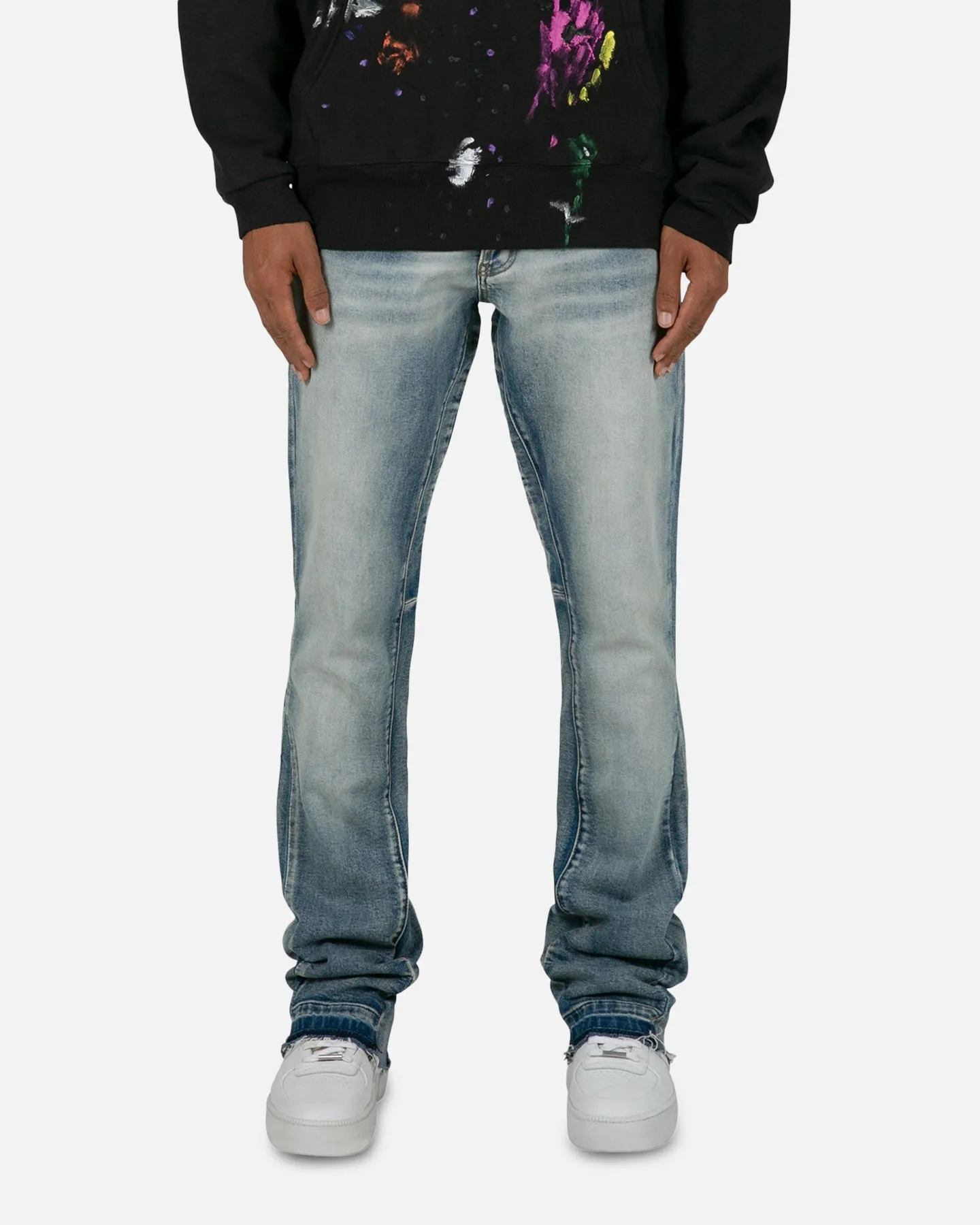 MNML Flare Jeans Blue sold by Culture Kings