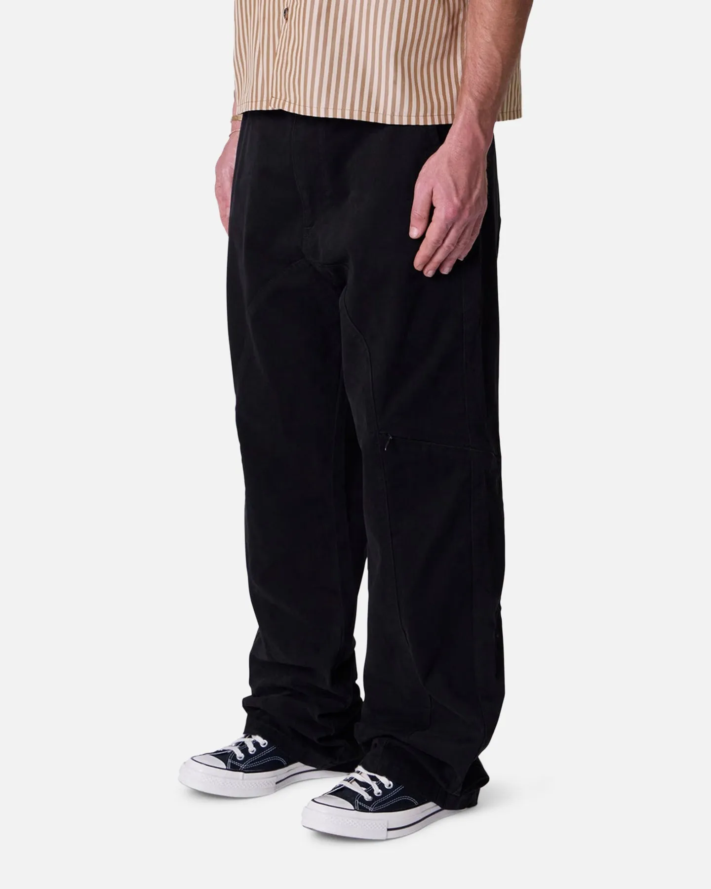 MNML Secret Zipper Cargo Pants Black sold by Culture Kings product image thumbnail 2