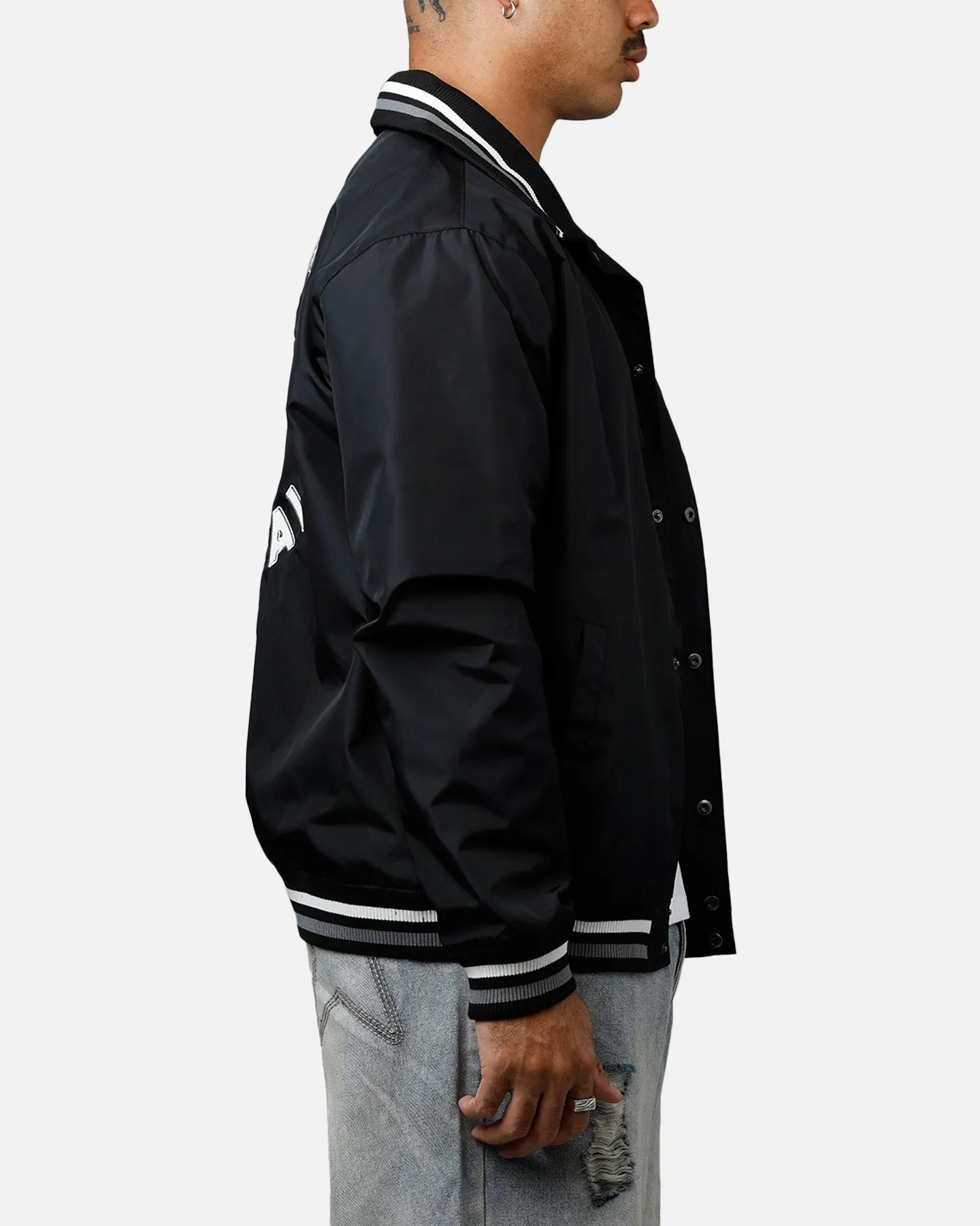 New Era Las Vegas Raiders Throwback Jacket Black sold by Culture Kings product image thumbnail 4