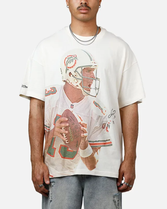 Mitchell & Ness Miami Dolphins Dan Marino T-Shirt Unbleached sold by Culture Kings
