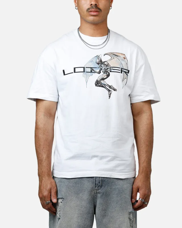 Loiter Chrome Deceiver Vintage T-Shirt White sold by Culture Kings
