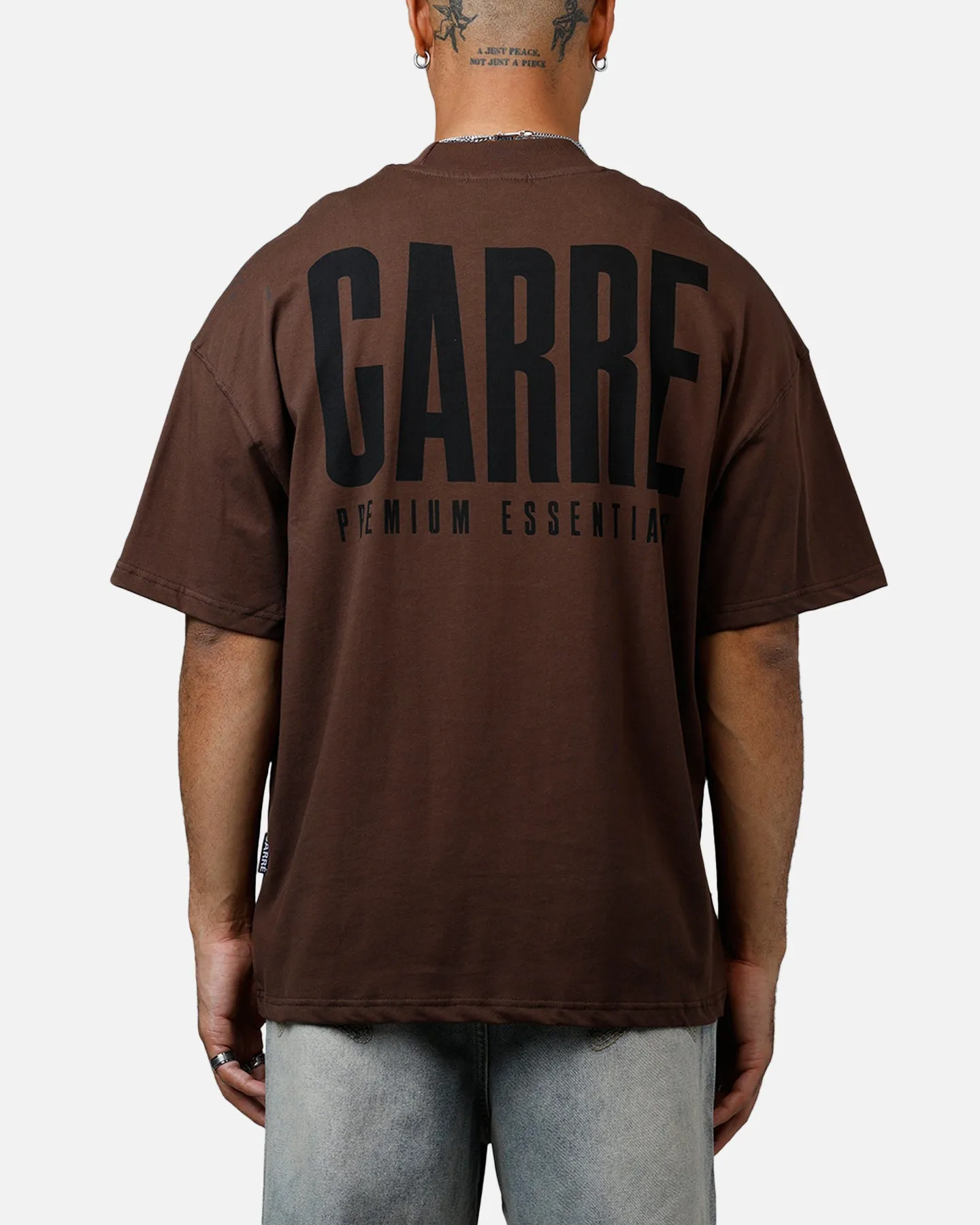Carre Premium Essentials T-Shirt Chocolate sold by Culture Kings