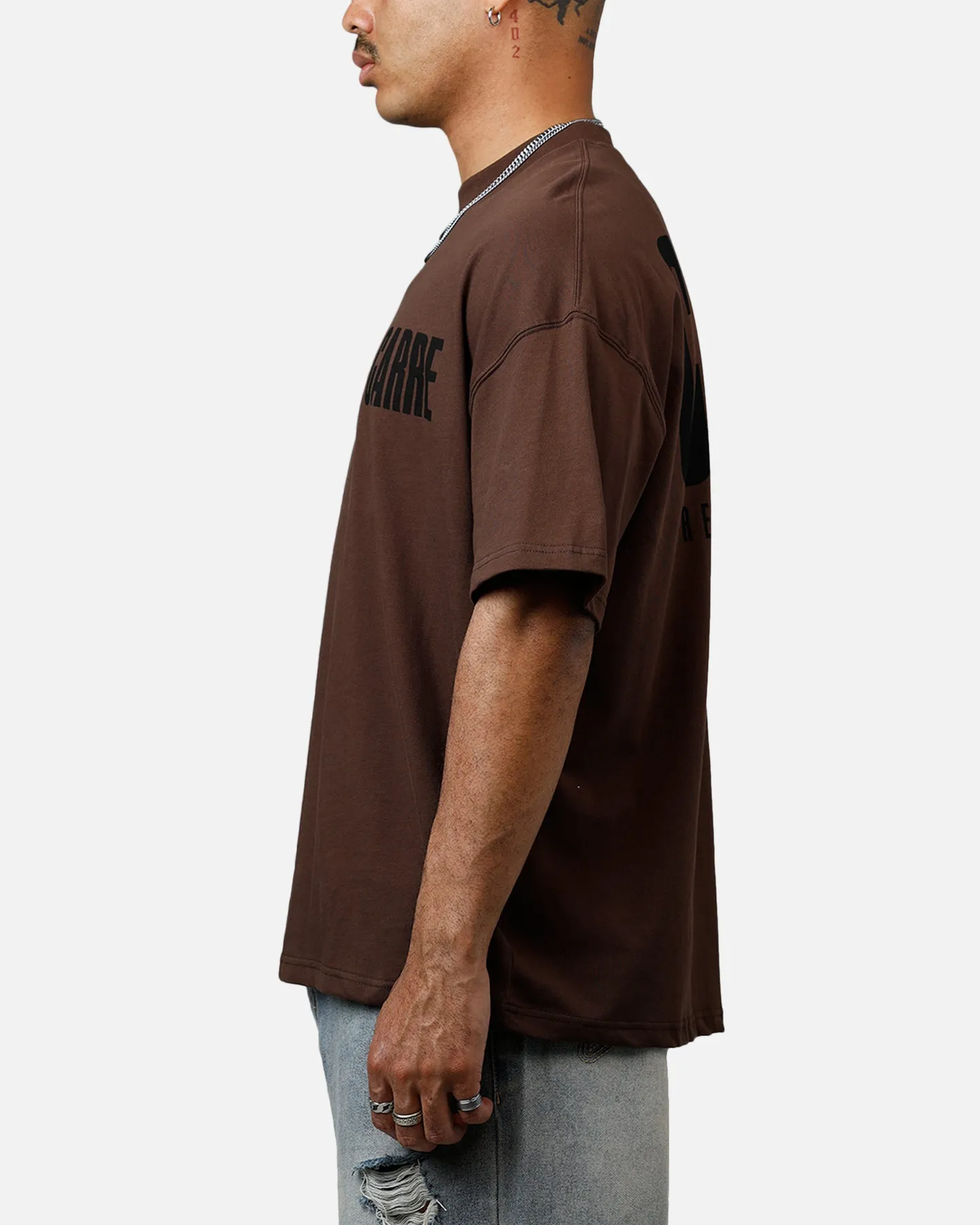 Carre Premium Essentials T-Shirt Chocolate sold by Culture Kings product image thumbnail 5