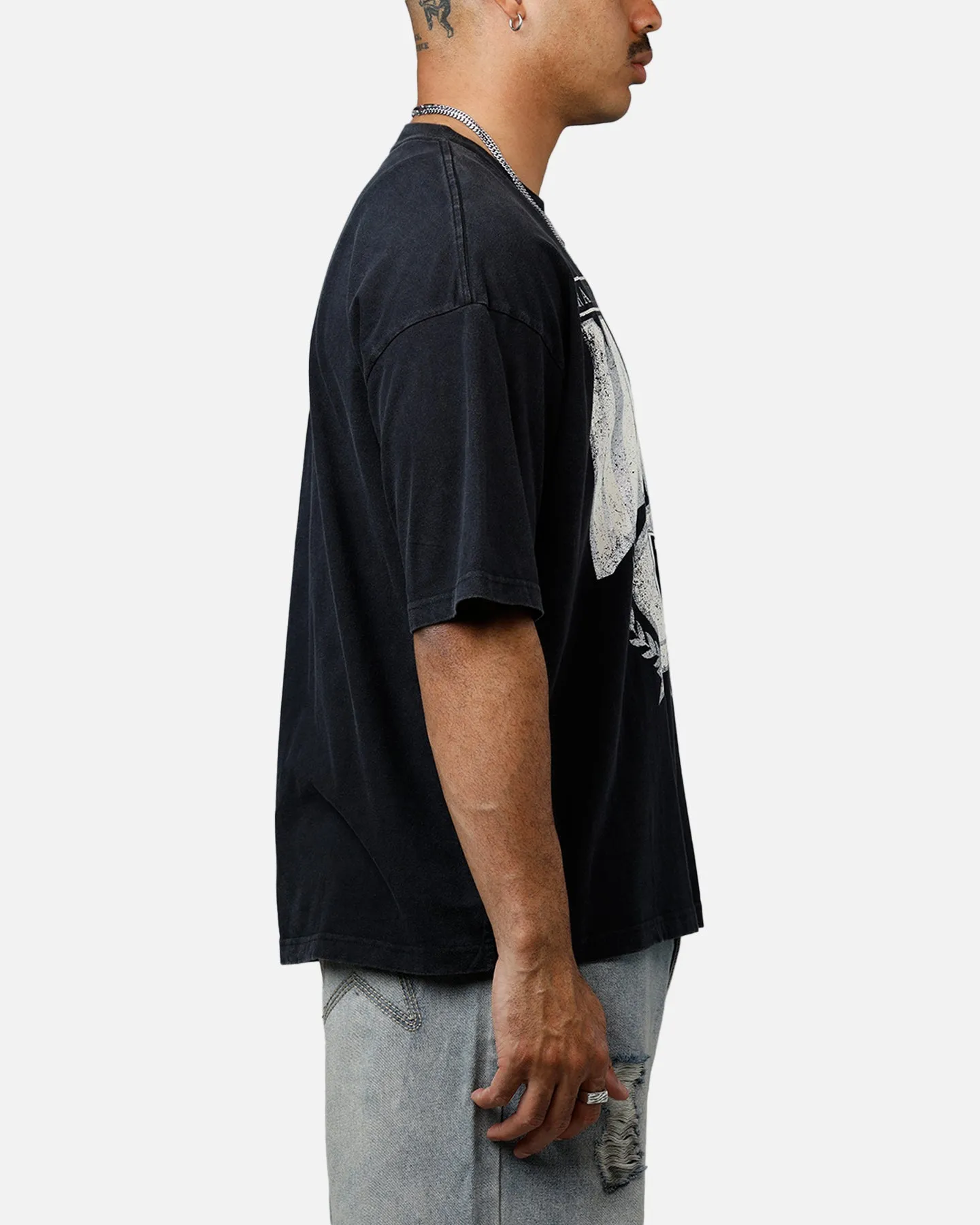 New Era Las Vegas Raiders Throwback T-Shirt Black sold by Culture Kings product image thumbnail 4