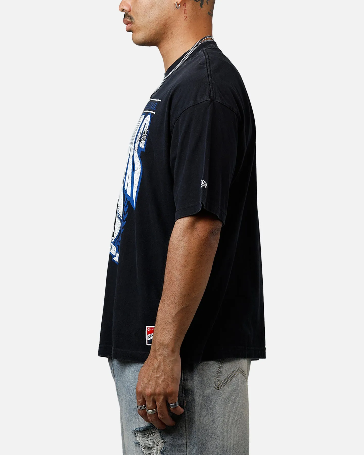 New Era Los Angeles Dodgers Throwback T-Shirt Black sold by Culture Kings product image thumbnail 5