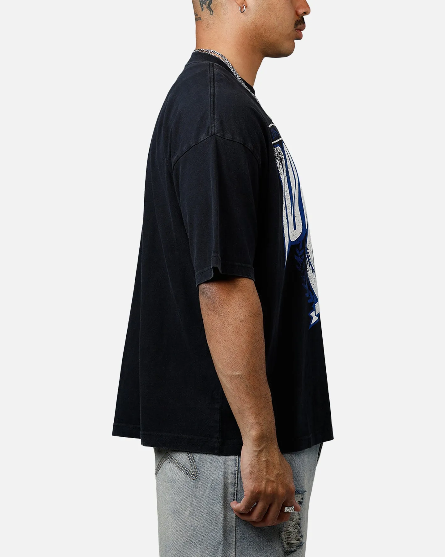 New Era Los Angeles Dodgers Throwback T-Shirt Black sold by Culture Kings product image thumbnail 4
