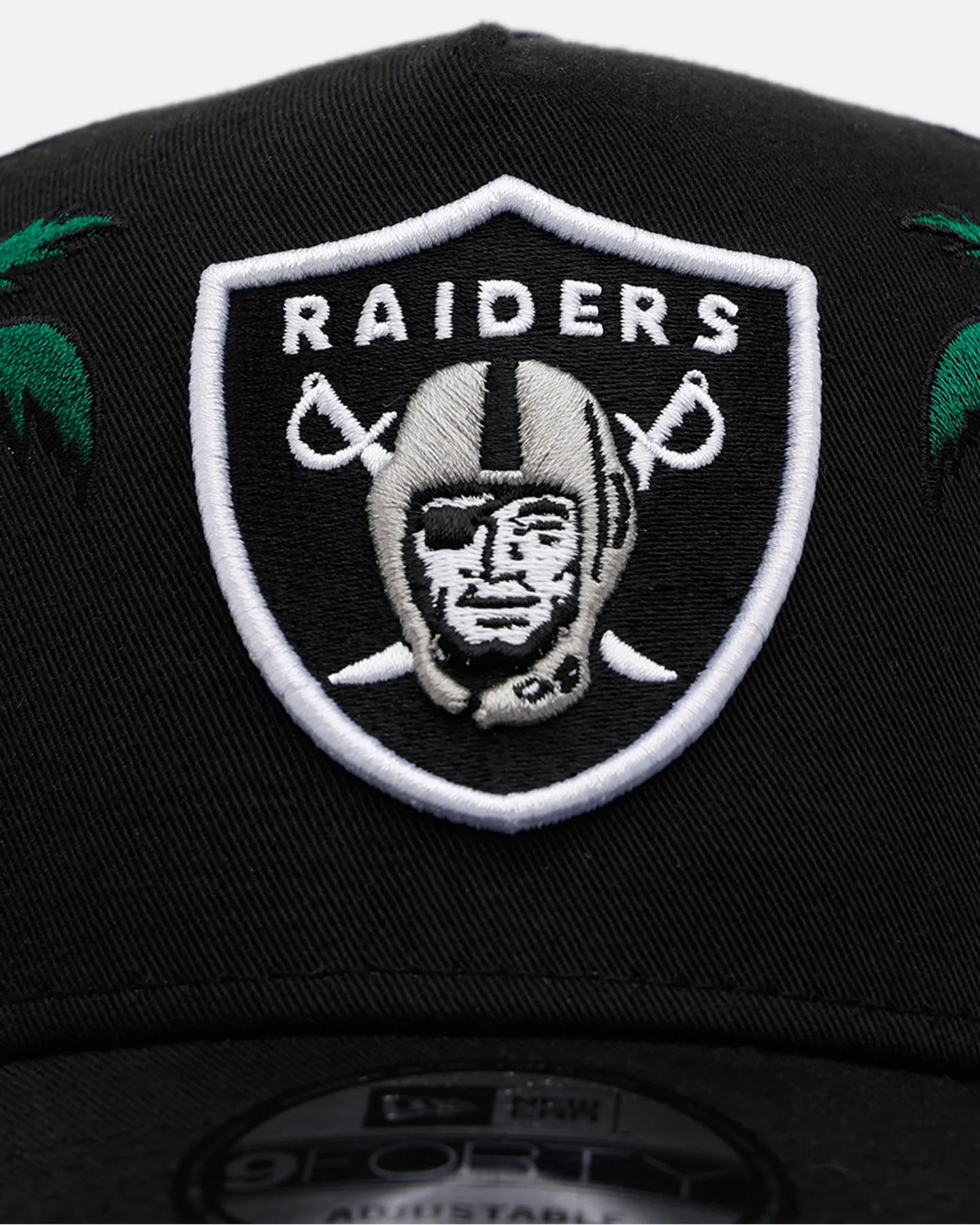 New Era Las Vegas Raiders 'Palm Trees' 9FORTY A-Frame Snapback Official Team Color sold by Culture Kings product image thumbnail 5