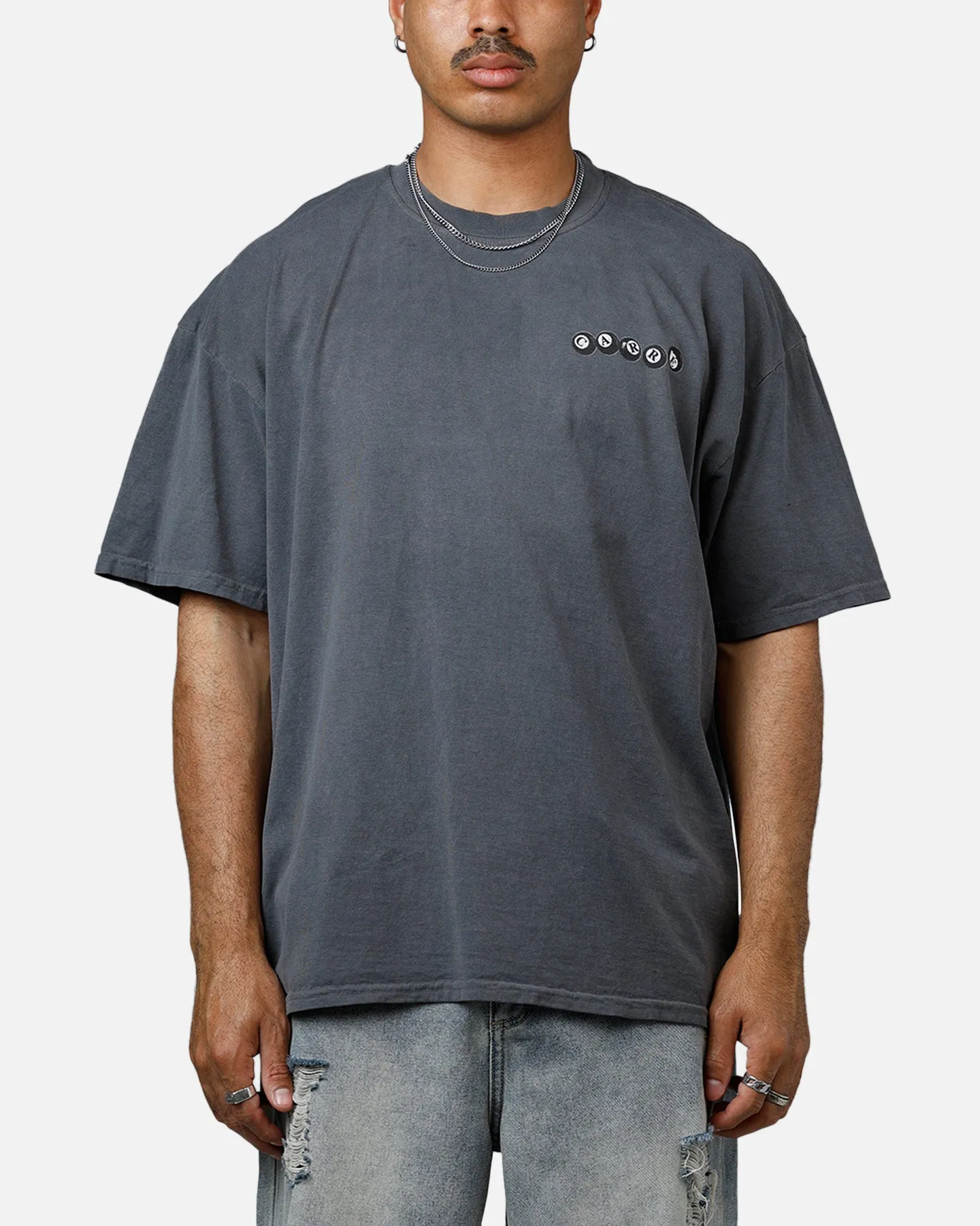 Carre Break T-Shirt Washed Charcoal sold by Culture Kings product image thumbnail 2