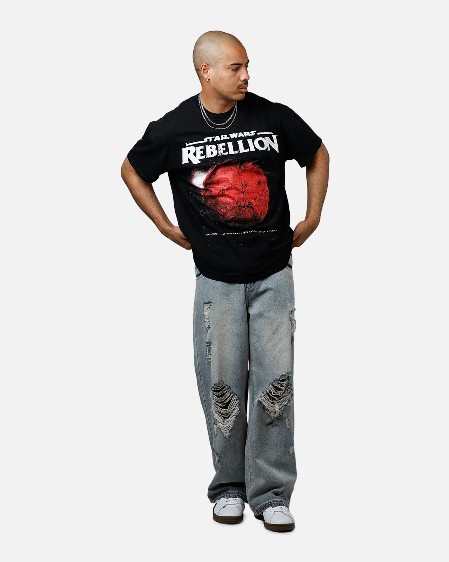 American Thrift Star Wars Battlefront Rebellion Heavyweight T-Shirt Black sold by Culture Kings product image thumbnail 3