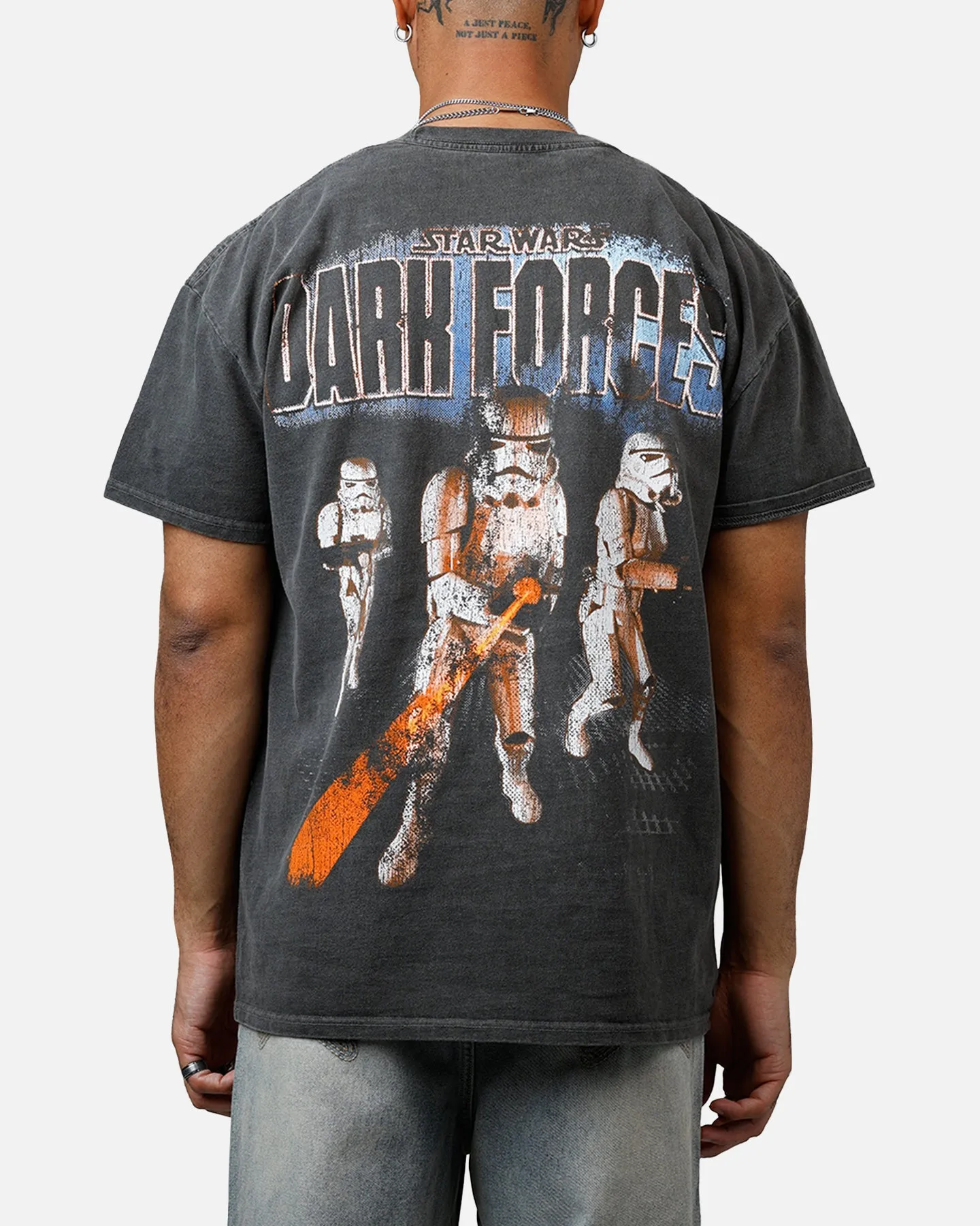 American Thrift Star Wars Battlefront Dark Forces Heavyweight T-Shirt Black Wash sold by Culture Kings product image thumbnail 2