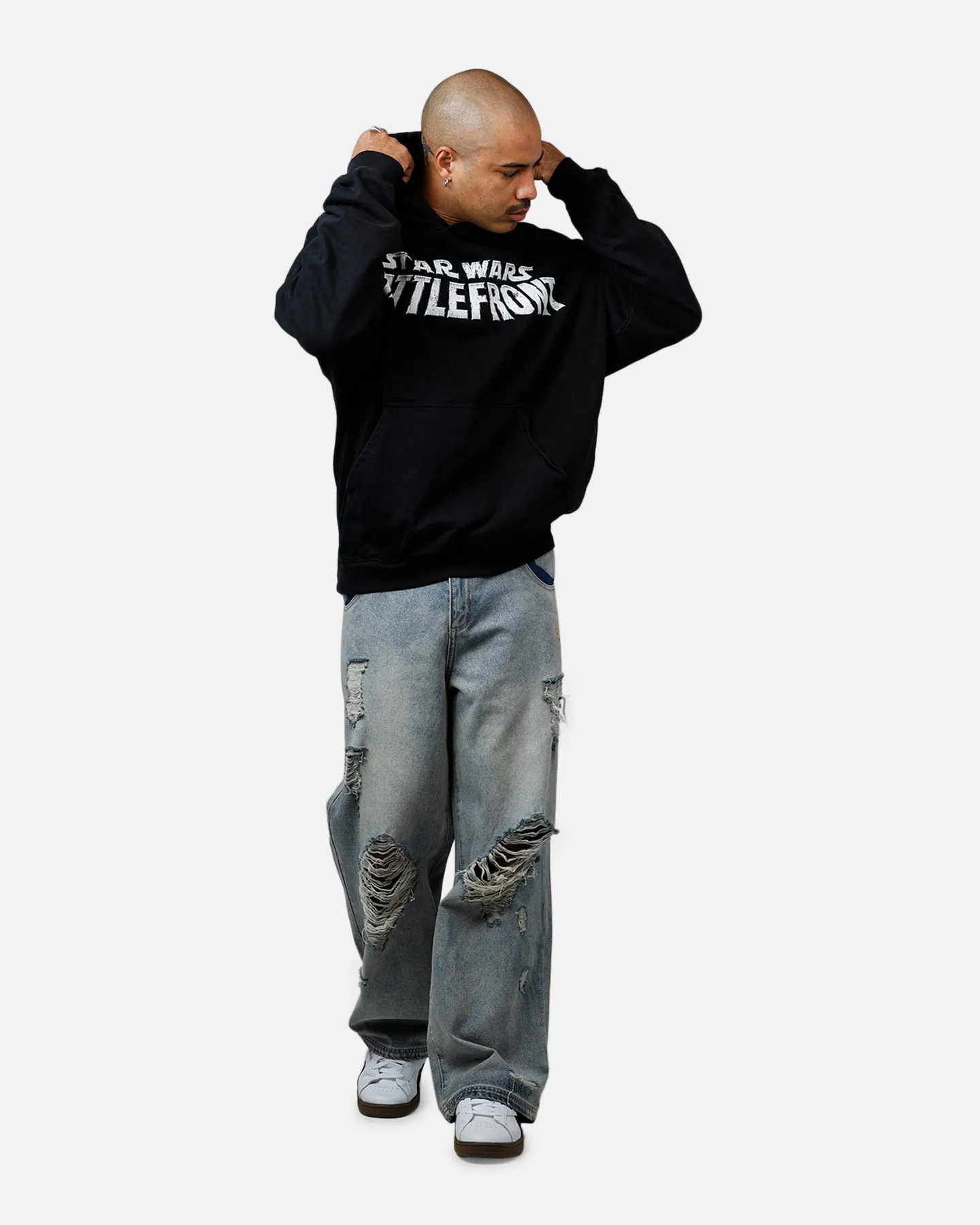 American Thrift Star Wars Battlefront Premium Hoodie Black sold by Culture Kings product image thumbnail 3