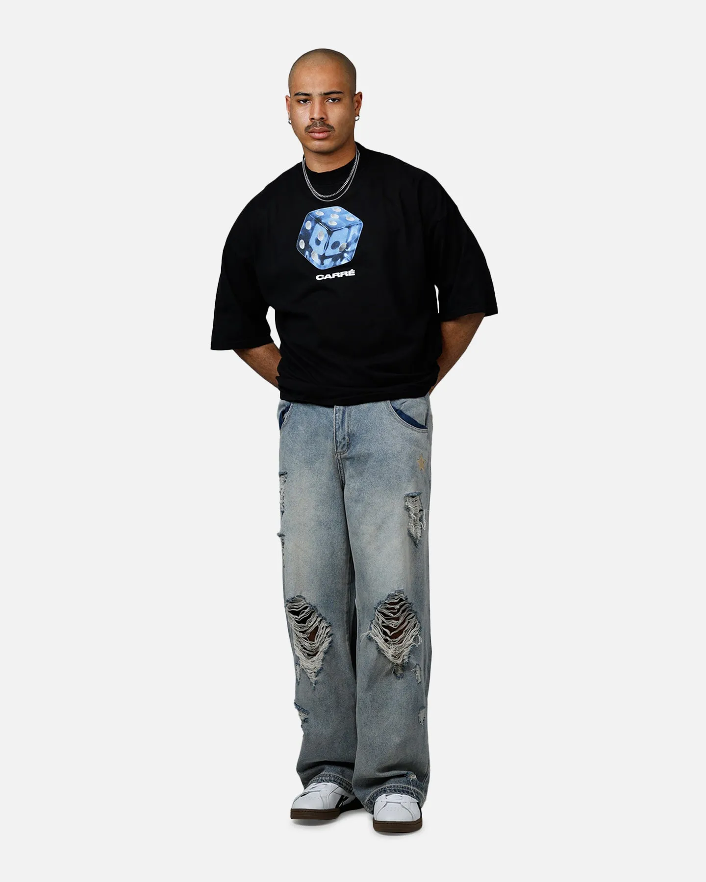 Carre Die Mock T-Shirt Black sold by Culture Kings product image thumbnail 3