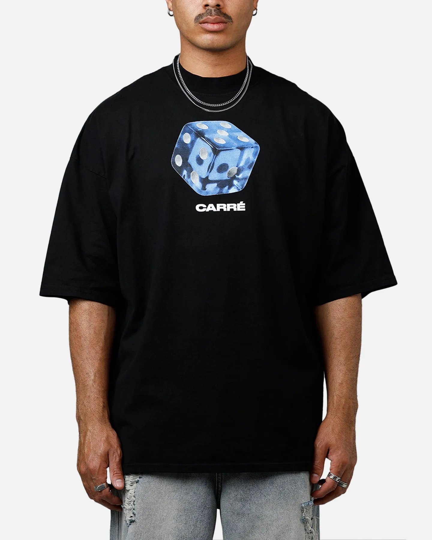 Carre Die Mock T-Shirt Black sold by Culture Kings