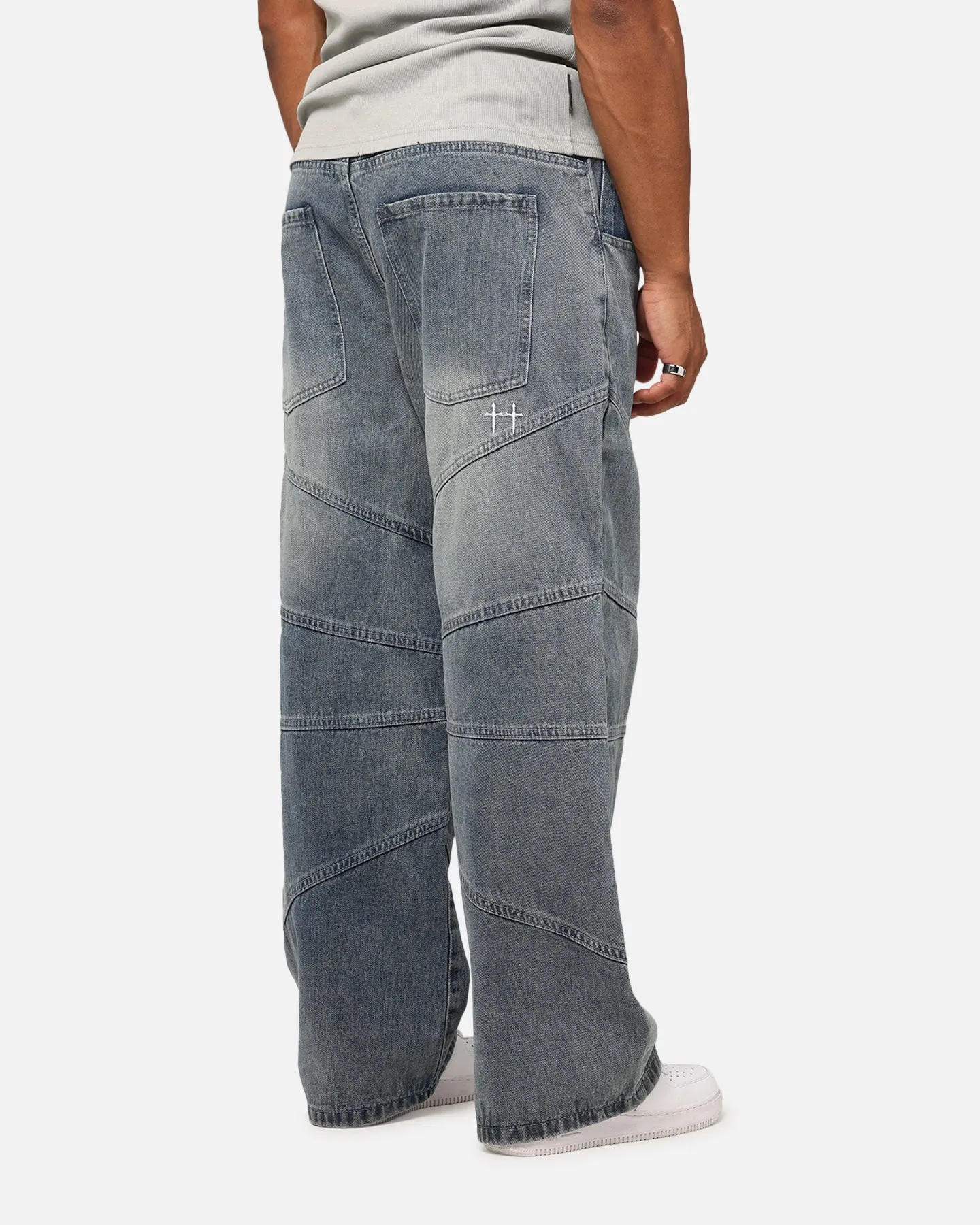 Saint Morta Amplus Armoury Jeans Dirty Denim sold by Culture Kings product image thumbnail 5