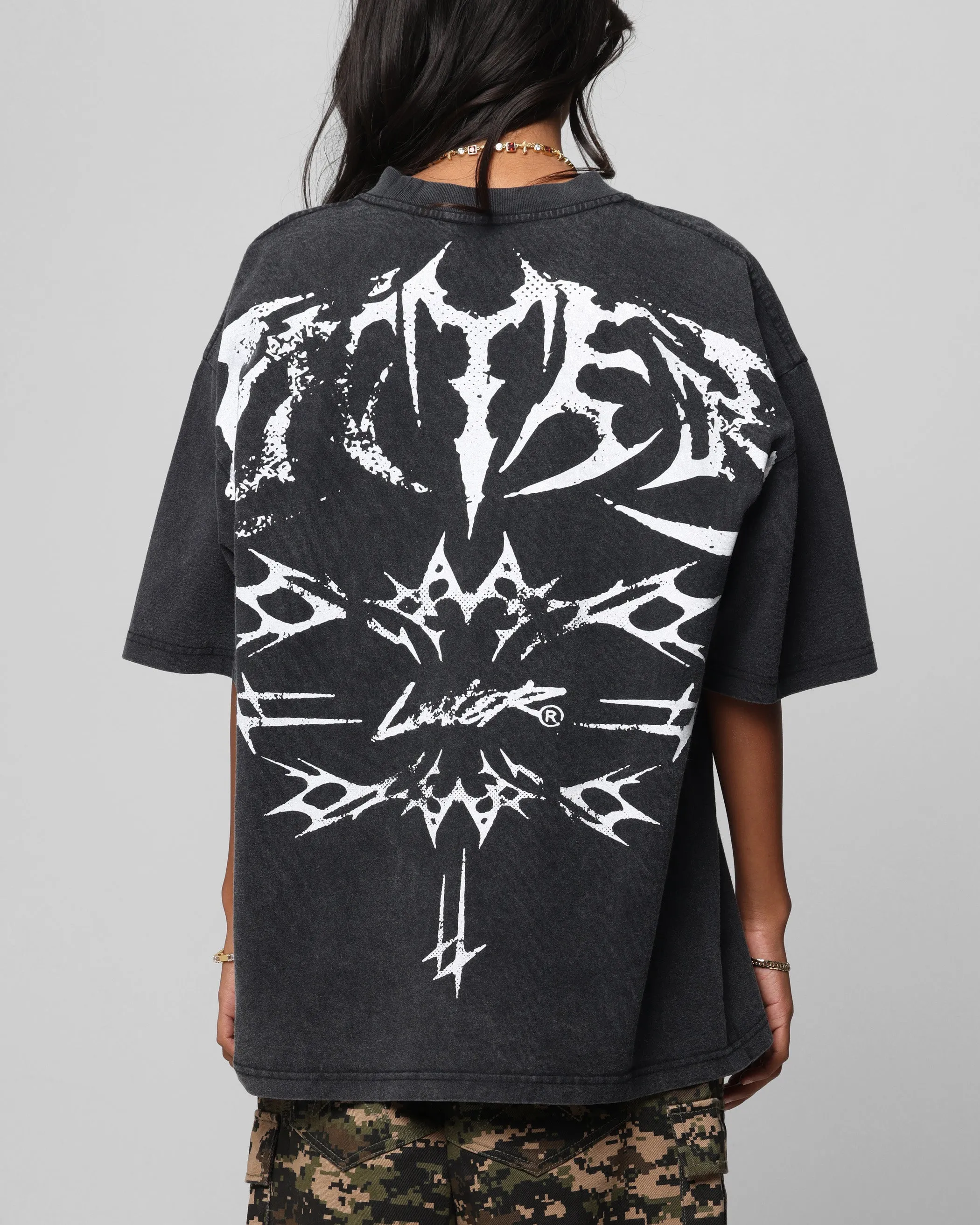 Loiter Metal Stacked Vintage T-Shirt Vintage Black sold by Culture Kings product image thumbnail 2