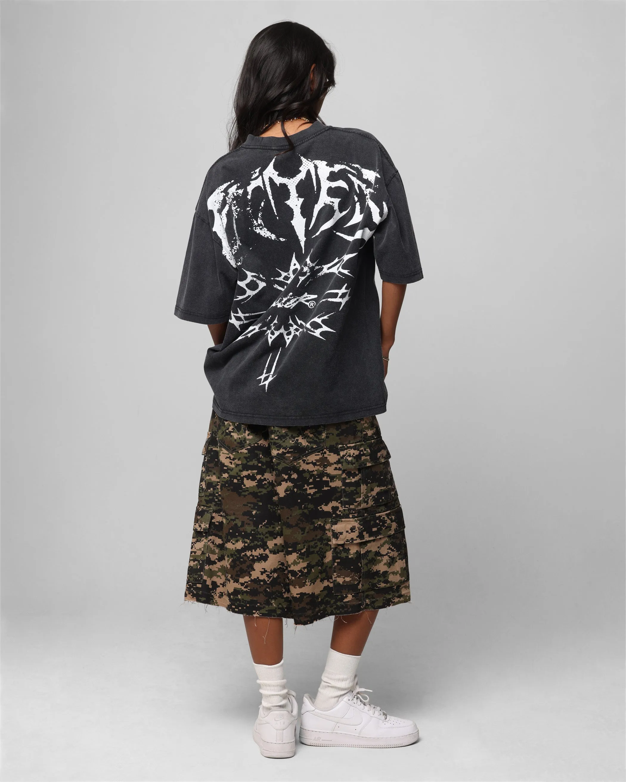 Loiter Metal Stacked Vintage T-Shirt Vintage Black sold by Culture Kings product image thumbnail 4