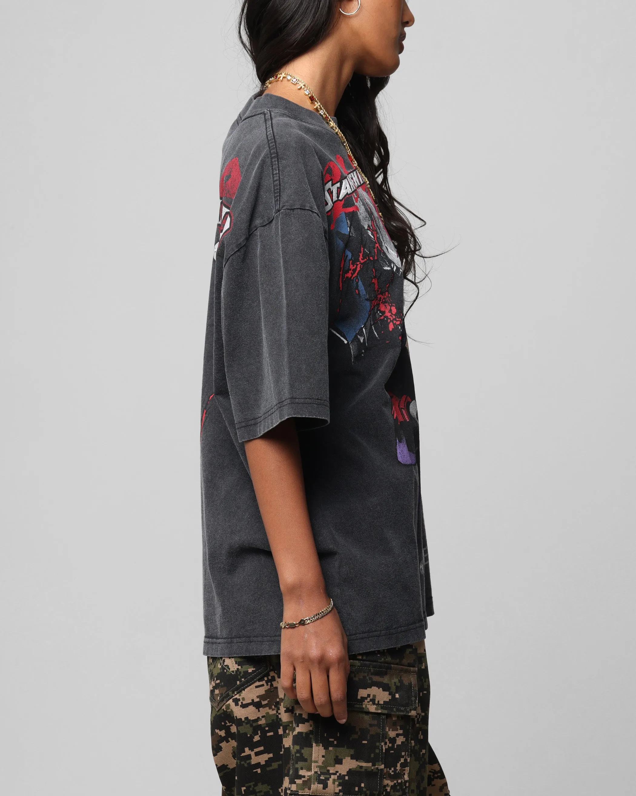 Loiter Valkyrie Vintage T-Shirt Black Wash sold by Culture Kings product image thumbnail 5