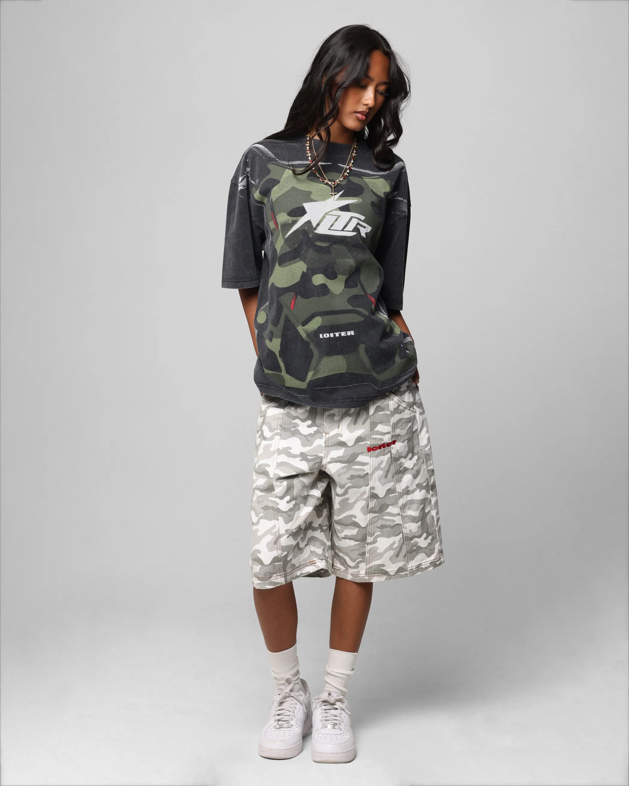 Loiter Motocross Vintage T-Shirt Vintage Black sold by Culture Kings product image thumbnail 3