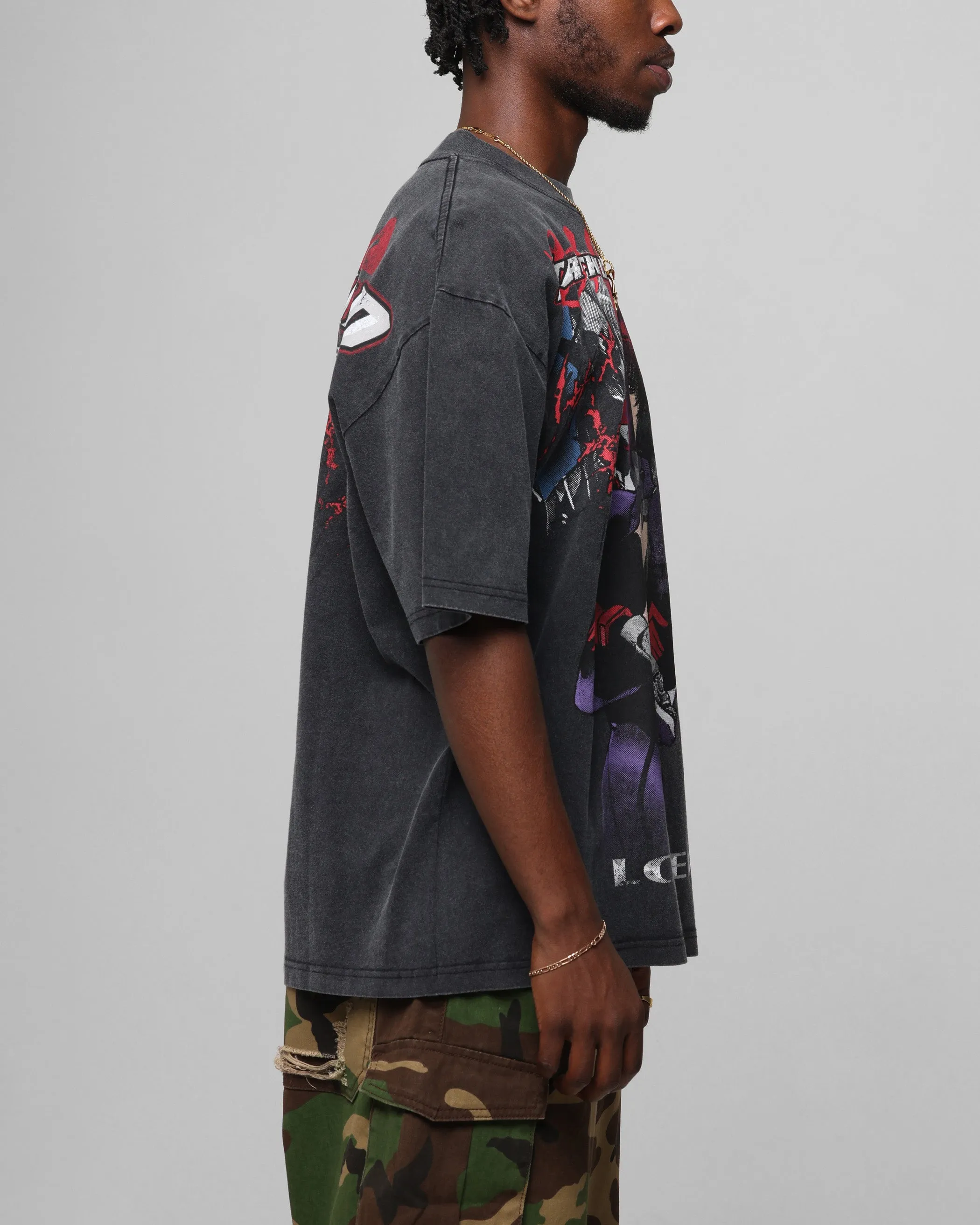 Loiter Valkyrie Vintage T-Shirt Black Wash sold by Culture Kings product image thumbnail 5