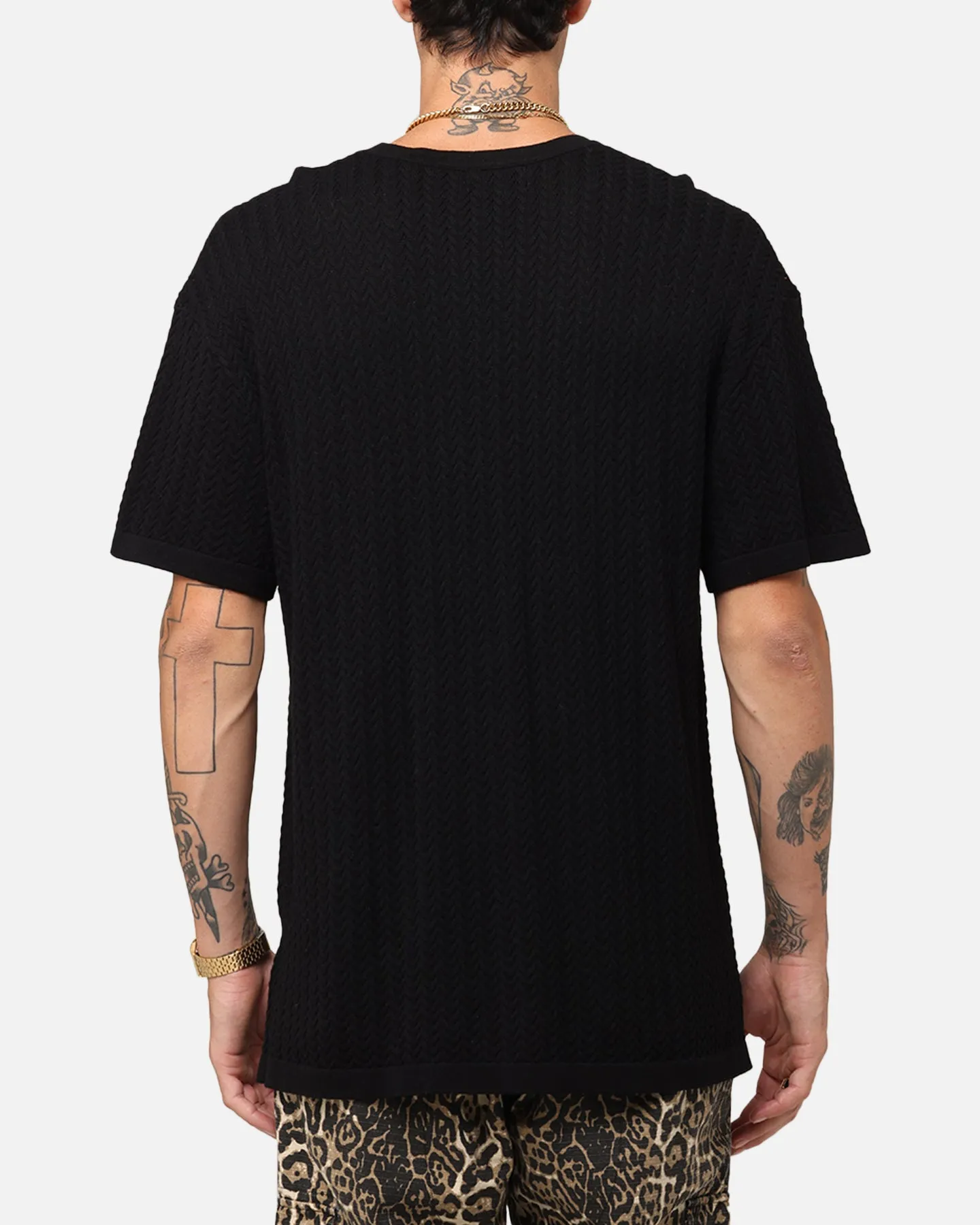 XXIII Hampton Knit T-Shirt Black sold by Culture Kings product image thumbnail 3