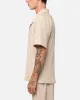 XXIII Pleated Button Up Shirt Tan sold by Culture Kings