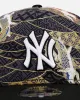 New Era New York Yankees 'Koi' 9FORTY A-Frame Snapback Black/Multi-Colored sold by Culture Kings
