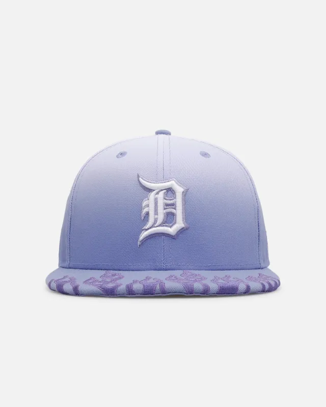 New Era Detroit Tigers 'Sundye Flames' 59FIFTY Fitted Lavender sold by Culture Kings