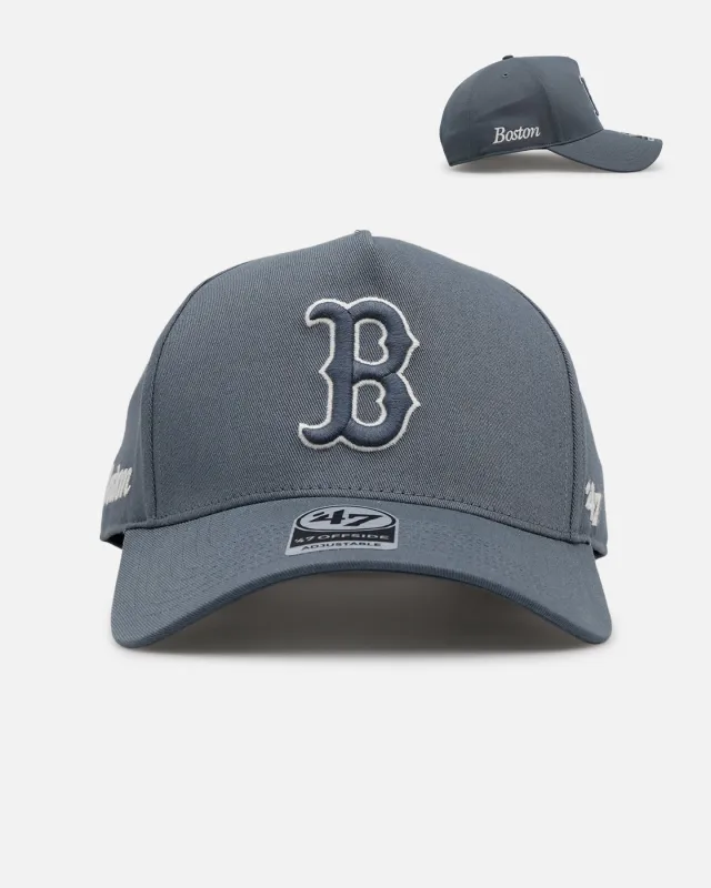 47 Brand Boston Red Sox 'Contemporary Basics' Offside DT Snapback Dark Grey sold by Culture Kings