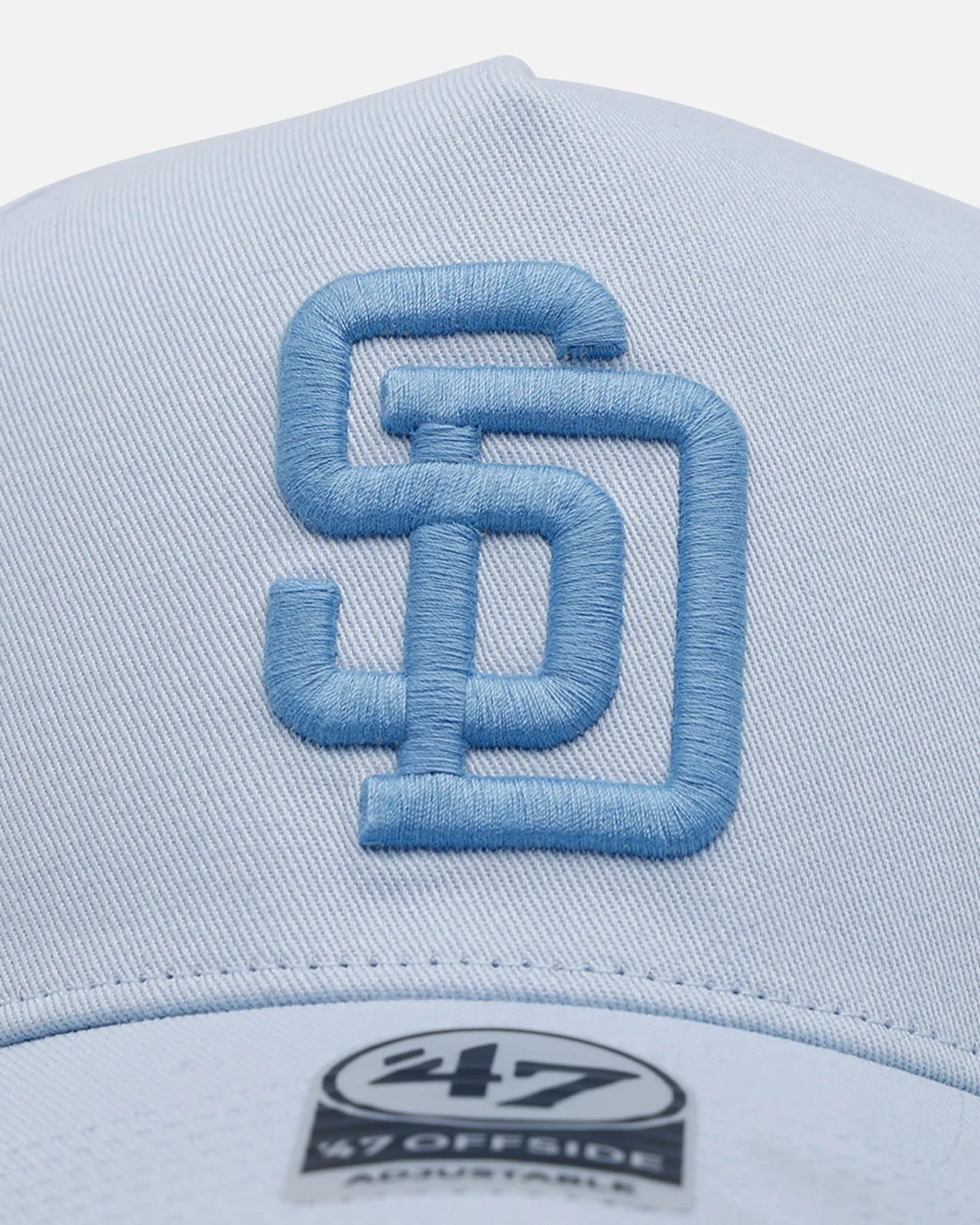 47 Brand San Diego Padres 'Contemporary Basics' Offside DT Snapback Light Blue sold by Culture Kings product image thumbnail 5