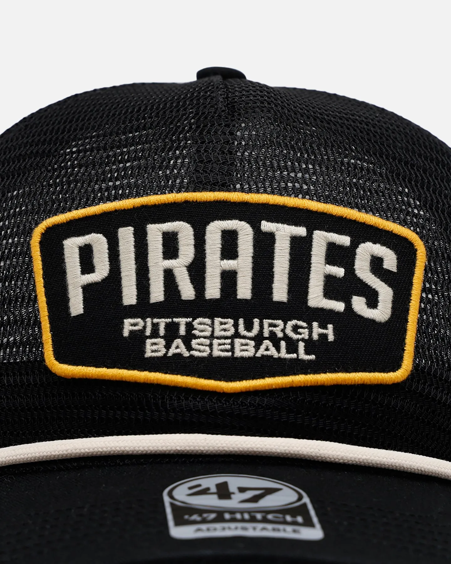 47 Brand Pittsburgh Pirates 'Mesh' Hitch Trucker Snapback Black sold by Culture Kings product image thumbnail 5