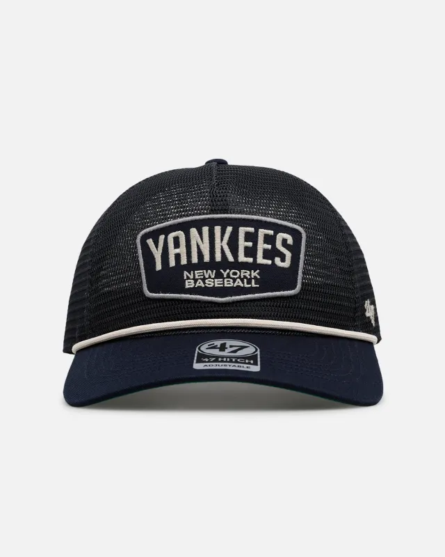 47 Brand New York Yankees 'Mesh' Hitch Trucker Snapback Navy sold by Culture Kings