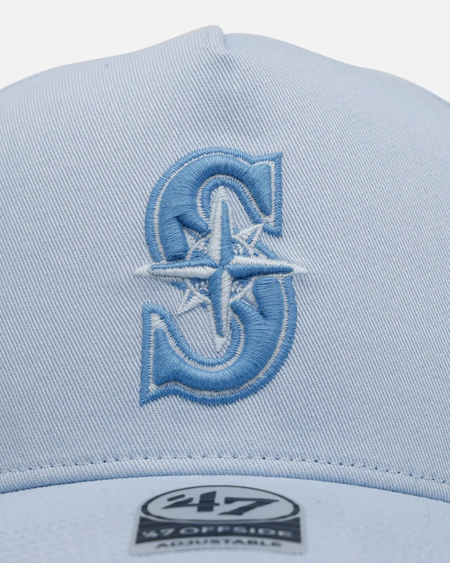 47 Brand Seattle Mariners 'Contemporary Basics' Offside DT Snapback Light Blue sold by Culture Kings product image thumbnail 5