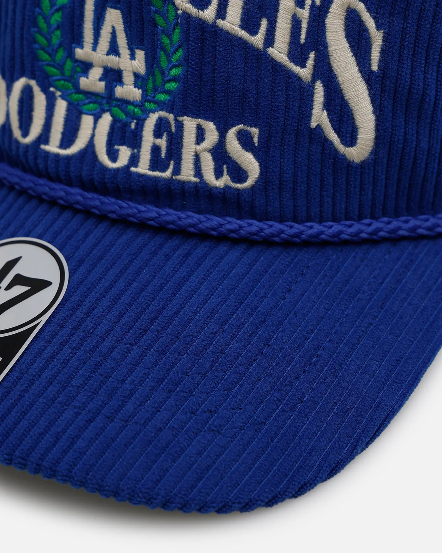 47 Brand Los Angeles Dodgers 'Pitchout' 47 Hitch Corduroy Snapback Blue sold by Culture Kings product image thumbnail 2