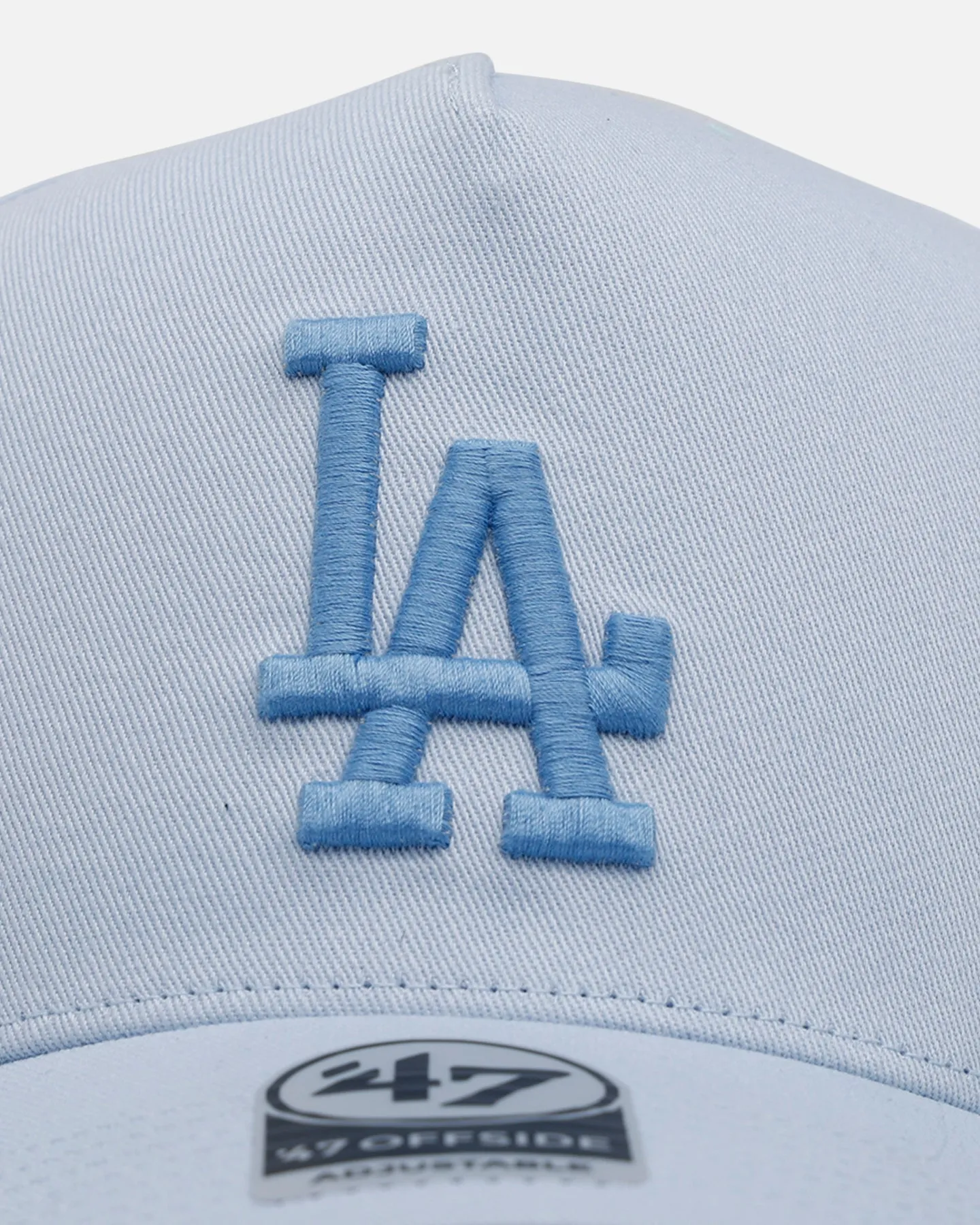 47 Brand Los Angeles Dodgers 'Contemporary Basics' Offside DT Snapback Light Blue sold by Culture Kings product image thumbnail 5