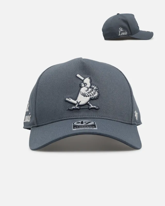 47 Brand St. Louis Cardinals 'Contemporary Basics' Offside DT Snapback Dark Grey sold by Culture Kings