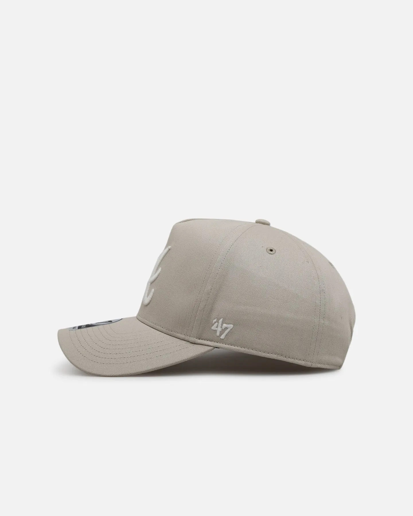 47 Brand Atlanta Braves 'Contemporary Basics' Offside DT Snapback Tan sold by Culture Kings product image thumbnail 4