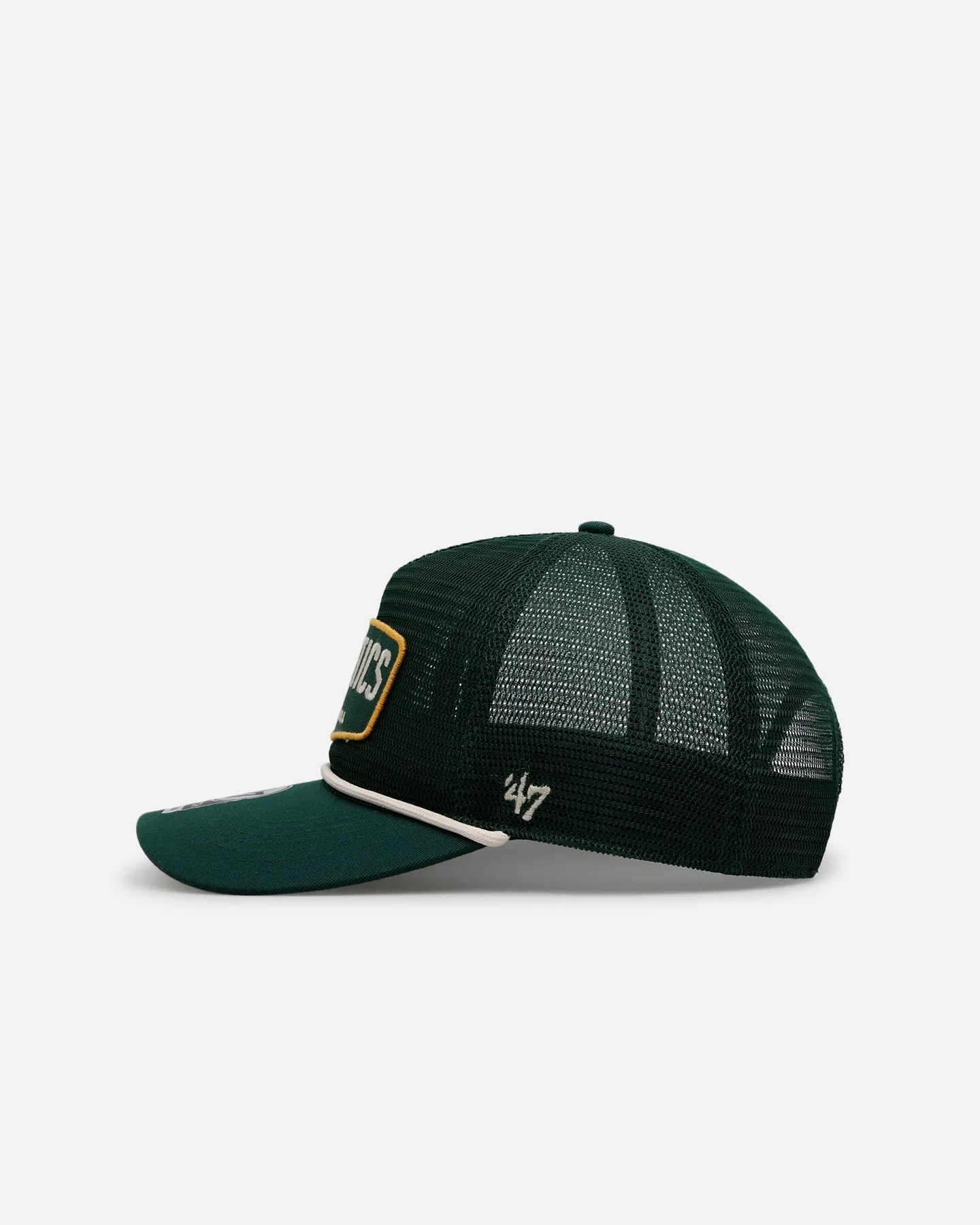 47 Brand Oakland Athletics 'Mesh' Hitch Trucker Snapback Green sold by Culture Kings product image thumbnail 4