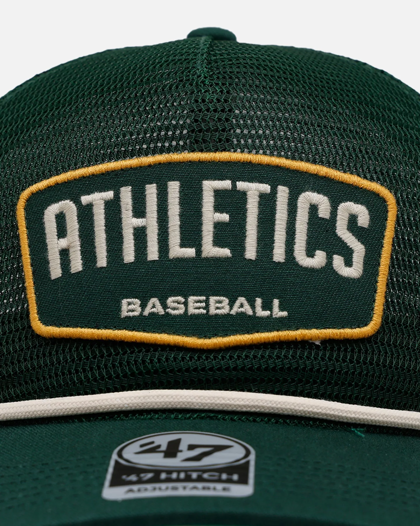 47 Brand Oakland Athletics 'Mesh' Hitch Trucker Snapback Green sold by Culture Kings product image thumbnail 5