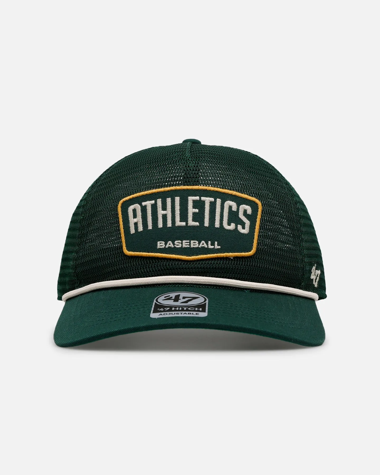 47 Brand Oakland Athletics 'Mesh' Hitch Trucker Snapback Green sold by Culture Kings