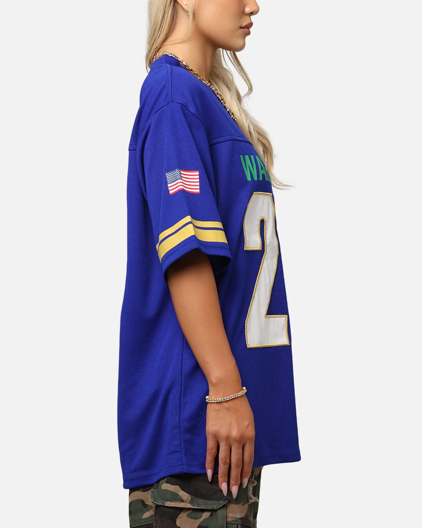 Bleacher Athletic New Zealand Warriors NRL 2025 Las Vegas Round Grid Iron T-Shirt Official Team Colour sold by Culture Kings product image thumbnail 5