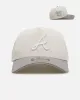 New Era Atlanta Braves 'Too Clean' 9FORTY A-Frame Snapback Chrome sold by Culture Kings