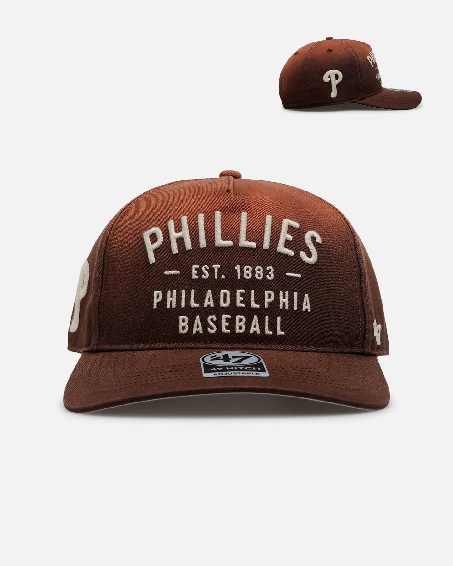 47 Brand Philadelphia Phillies 'Dusted' 47 Hitch Snapback Brown sold by Culture Kings