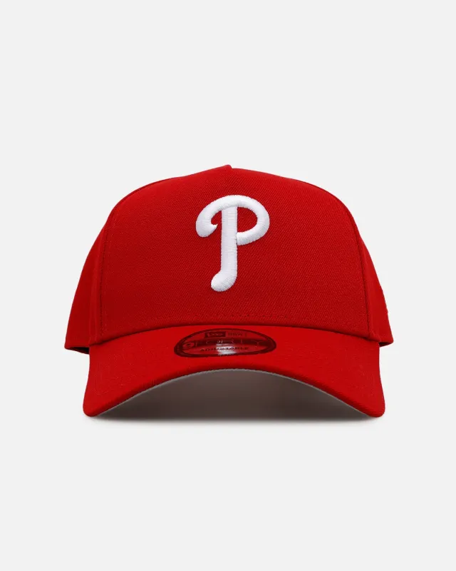 New Era Philadelphia Phillies 'Homage' 9FORTY A-Frame Snapback Red sold by Culture Kings