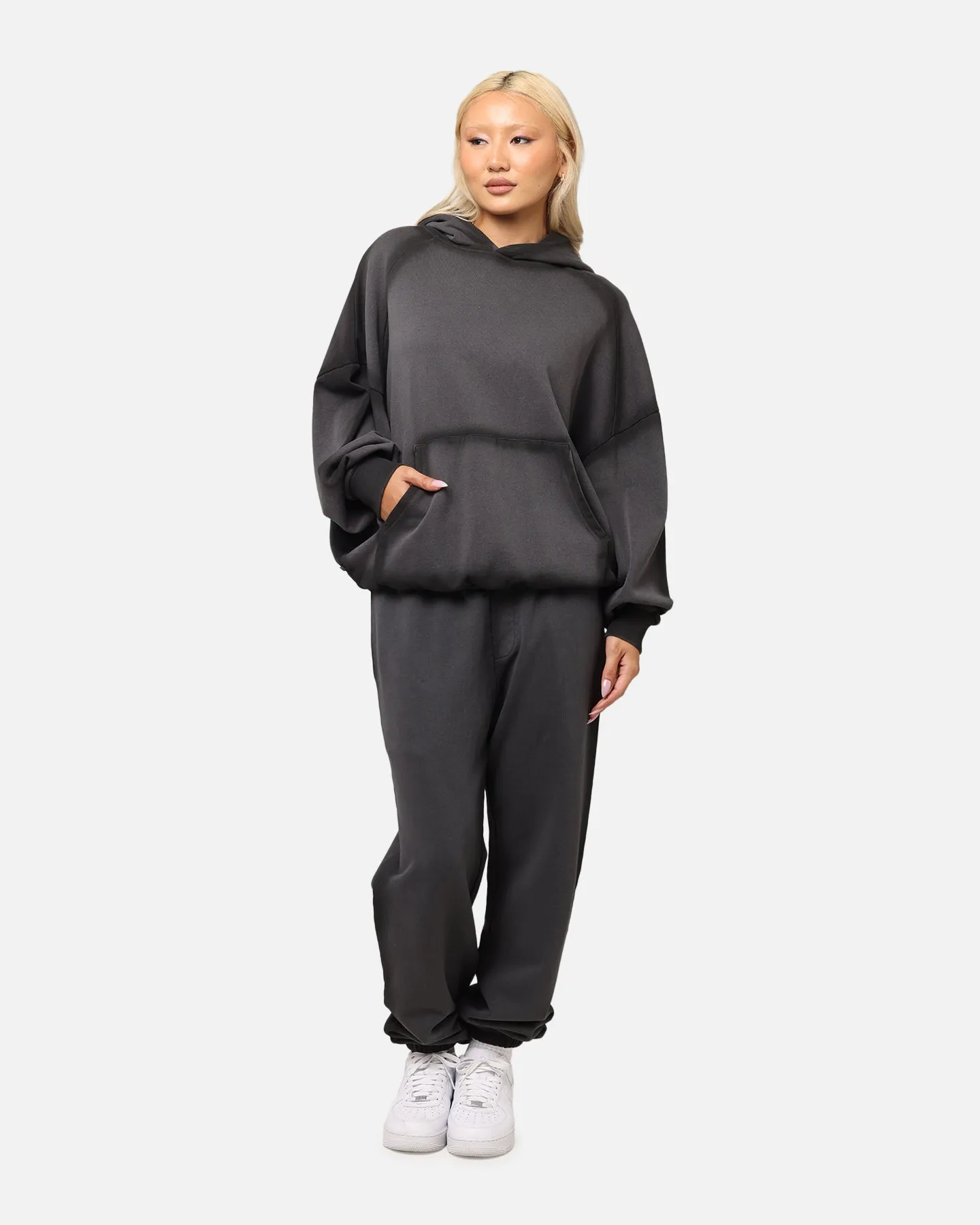 Saint Morta Contrast Wash Hoodie Black Wash sold by Culture Kings product image thumbnail 3